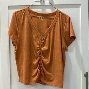Loft t shirt. Orange